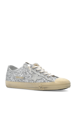 Golden Goose SILVER ‘V-Star 2’ lace-up sneakers 4