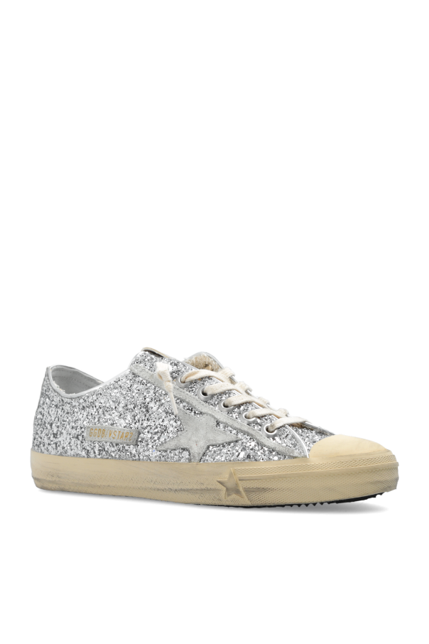 Golden Goose SILVER ‘V-Star 2’ lace-up sneakers 4