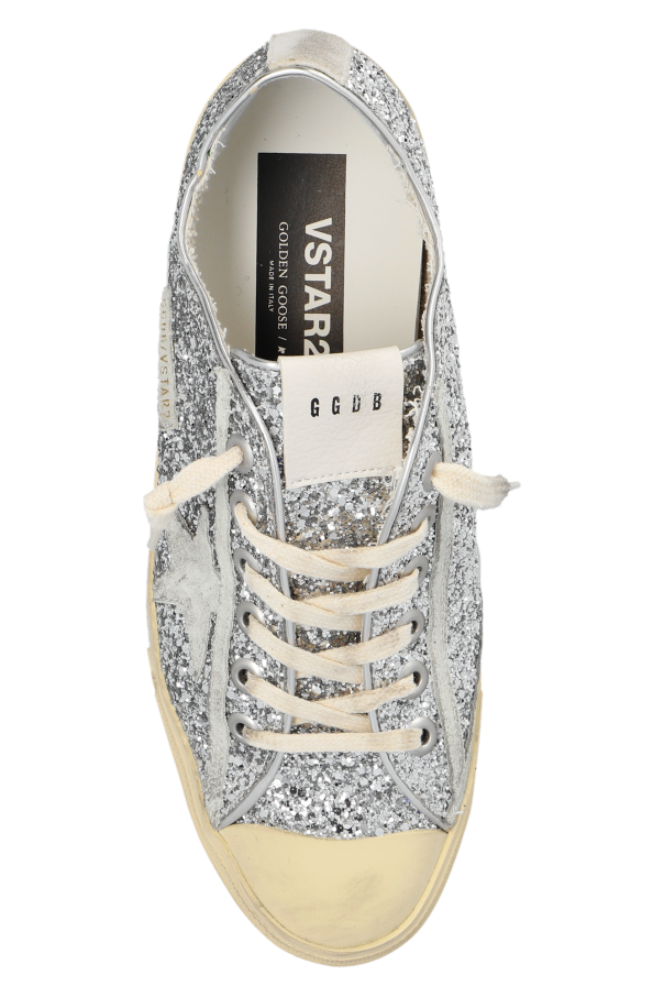 Golden Goose SILVER ‘V-Star 2’ lace-up sneakers 6