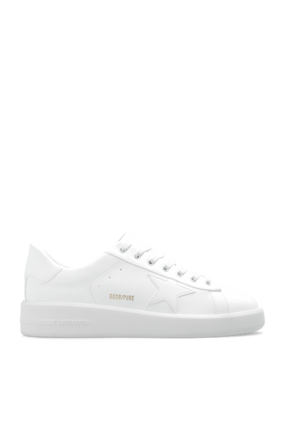 Golden Goose WHITE ‘Pure’ lace-up sneakers 1
