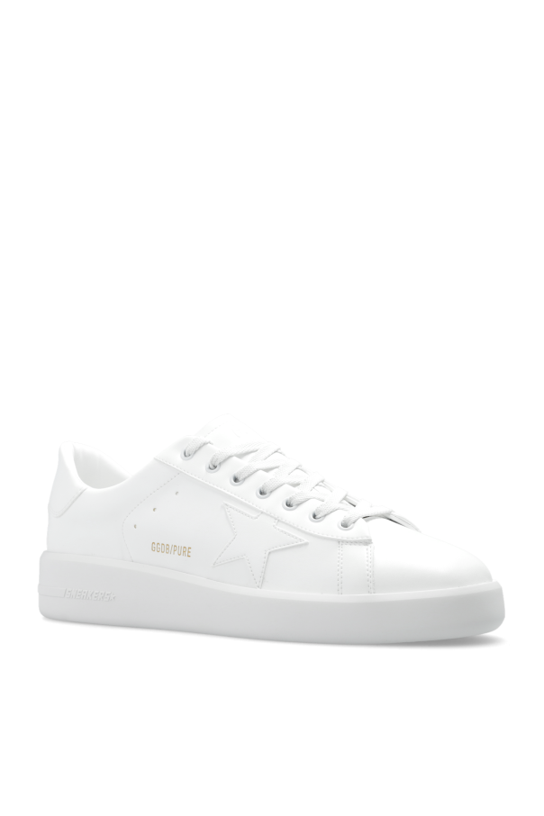 Golden Goose WHITE ‘Pure’ lace-up sneakers 4