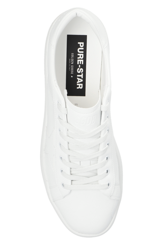Golden Goose WHITE ‘Pure’ lace-up sneakers 6