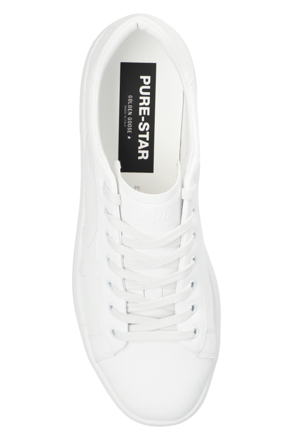 Golden Goose WHITE ‘Pure’ lace-up sneakers 6