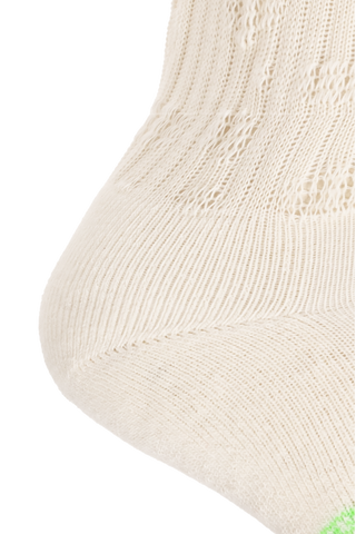 Golden Goose cream Socks with logo 3
