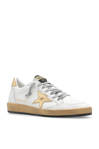Golden Goose WHITE ‘Ball Star’ sneakers 4