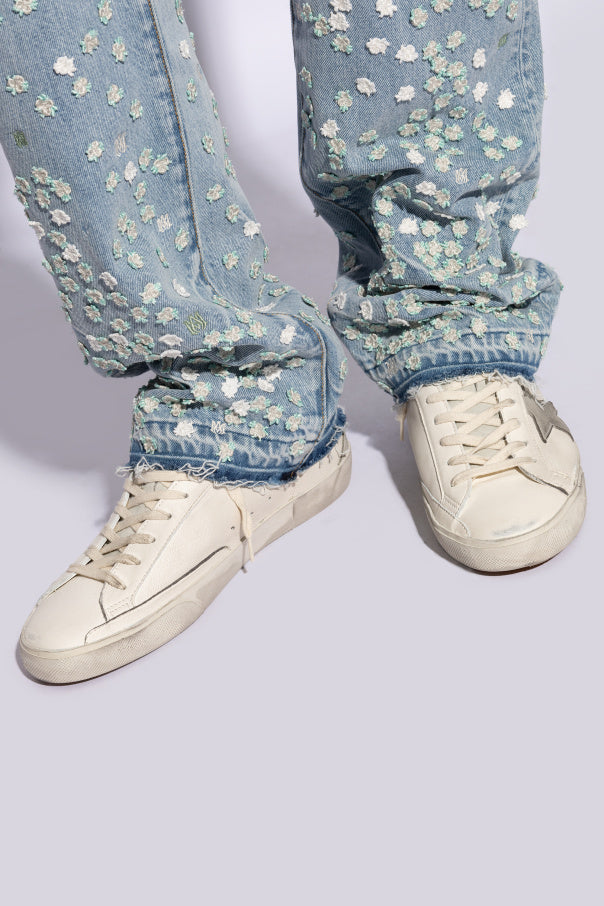 Golden Goose WHITE ‘Super-Star Classic’ Sneakers 2