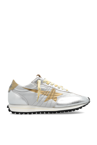 Golden Goose SILVER ‘Running Marathon M77’ Sports Shoes 1