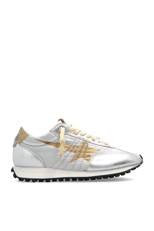 Golden Goose SILVER ‘Running Marathon M77’ Sports Shoes 1
