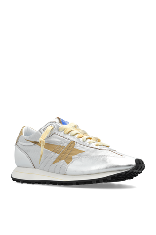 Golden Goose SILVER ‘Running Marathon M77’ Sports Shoes 4
