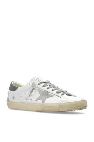 Golden Goose WHITE ‘Super-star’ sneakers 4