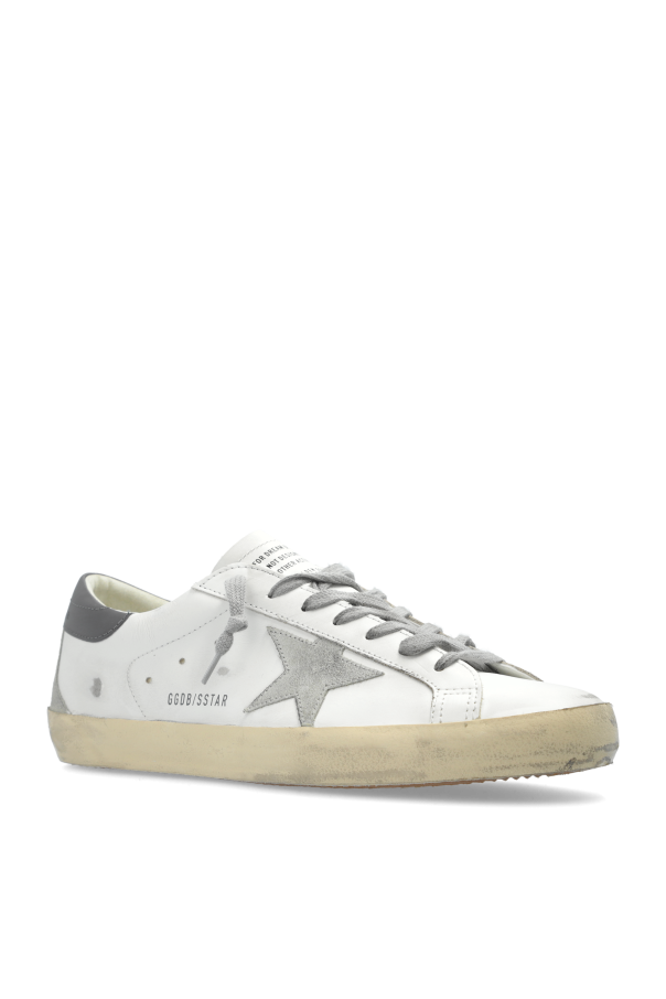 Golden Goose WHITE ‘Super-star’ sneakers 4