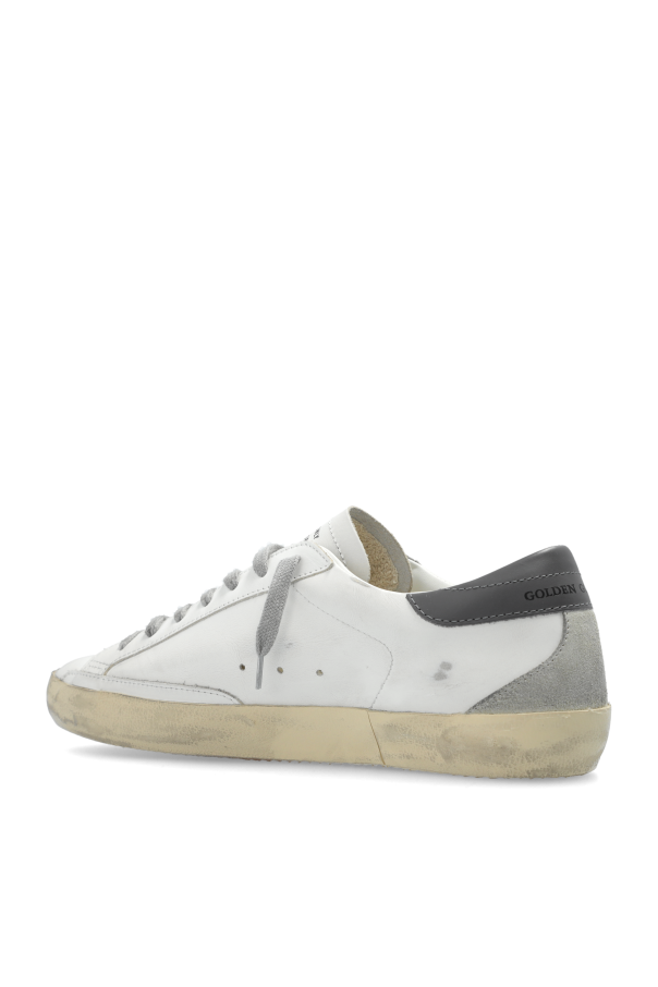 Golden Goose WHITE ‘Super-star’ sneakers 5