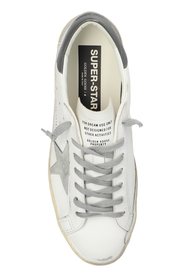 Golden Goose WHITE ‘Super-star’ sneakers 6
