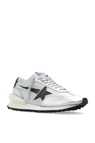 Golden Goose SILVER Running Marathon sneakers 4