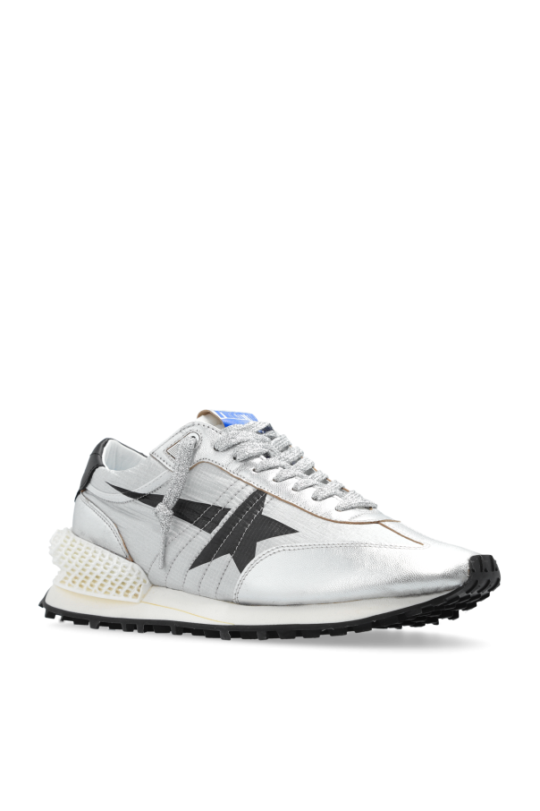 Golden Goose SILVER Running Marathon sneakers 4