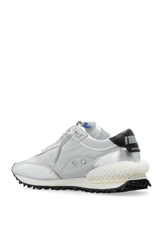 Golden Goose SILVER Running Marathon sneakers 5