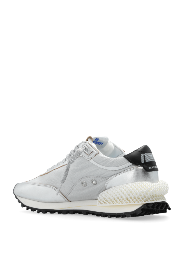 Golden Goose SILVER Running Marathon sneakers 5