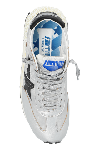 Golden Goose SILVER Running Marathon sneakers 6
