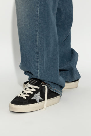 Golden Goose BLACK Sports shoes Hi Star Classic With List 2