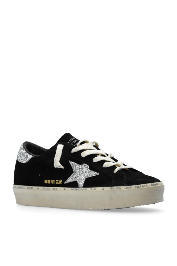 Golden Goose BLACK Sports shoes Hi Star Classic With List 4