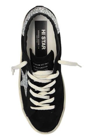 Golden Goose BLACK Sports shoes Hi Star Classic With List 6