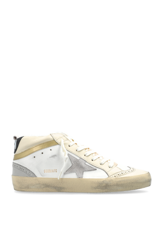 Golden Goose WHITE Sneakers Mid Star Double Quarter 1