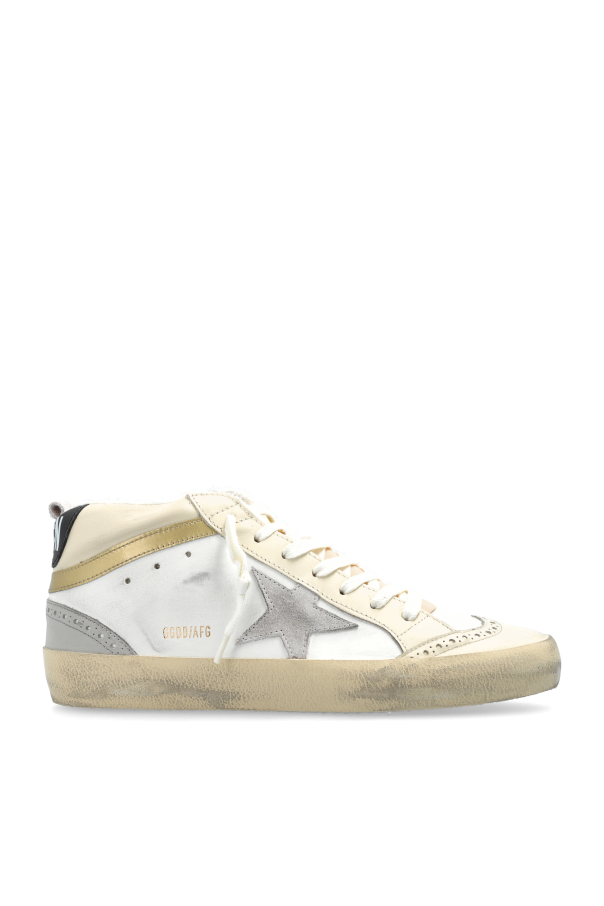 Golden Goose WHITE Sneakers Mid Star Double Quarter 1