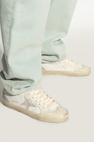 Golden Goose WHITE Sneakers Mid Star Double Quarter 2
