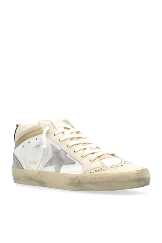 Golden Goose WHITE Sneakers Mid Star Double Quarter 4