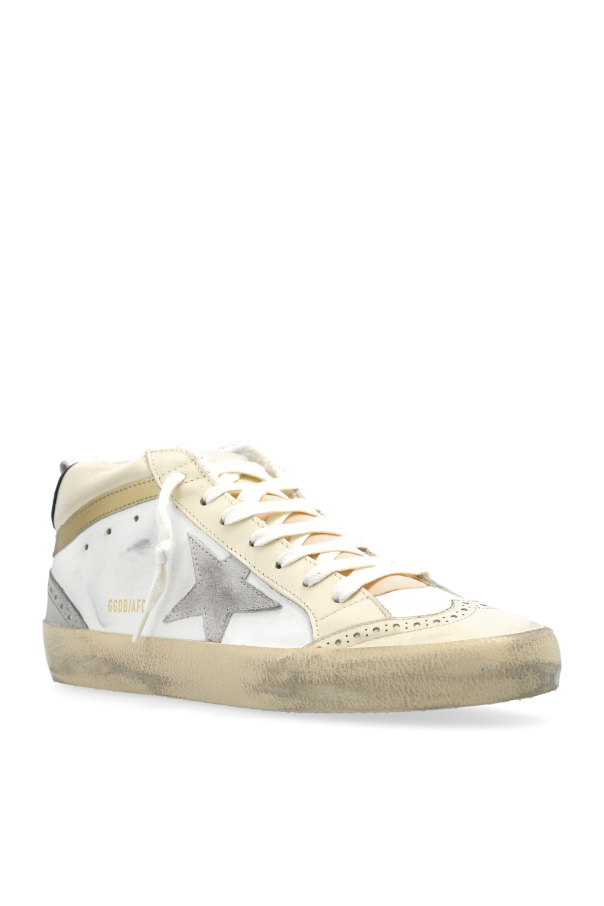Golden Goose WHITE Sneakers Mid Star Double Quarter 4