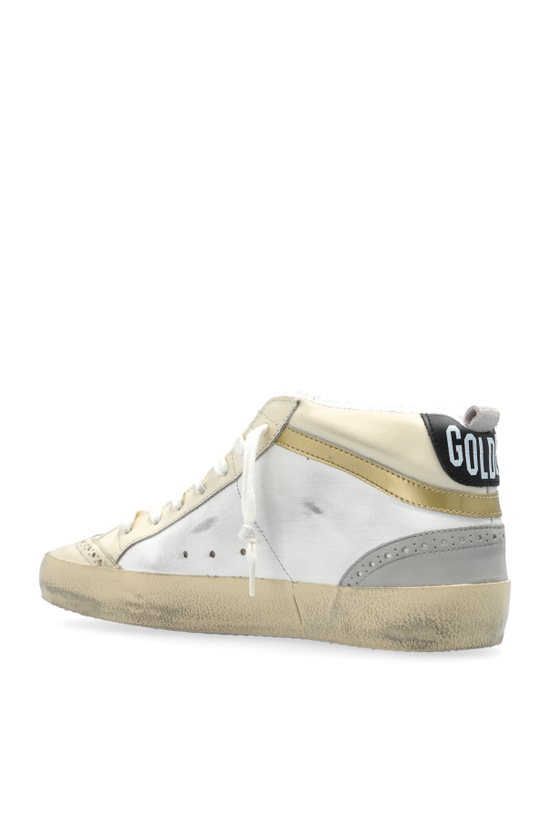 Golden Goose WHITE Sneakers Mid Star Double Quarter 5