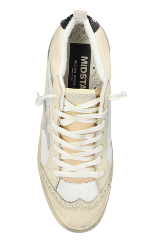 Golden Goose WHITE Sneakers Mid Star Double Quarter 6