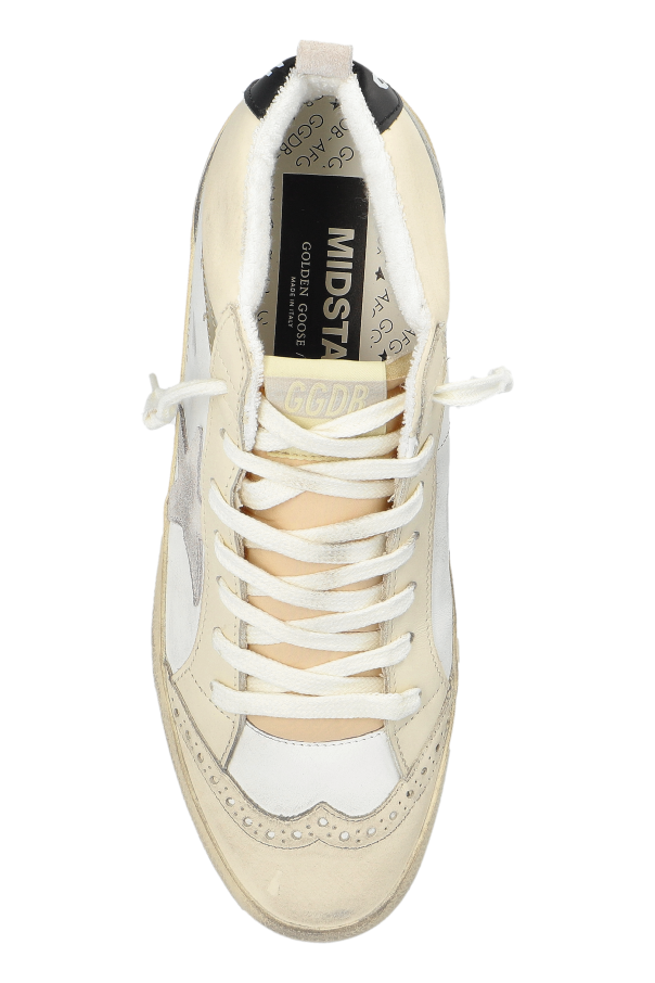 Golden Goose WHITE Sneakers Mid Star Double Quarter 6
