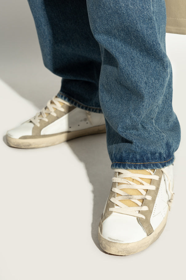 Golden Goose WHITE Sneakers Super-Star Skate Con Toppa Esterna 2