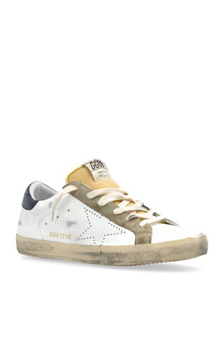 Golden Goose WHITE Sneakers Super-Star Skate Con Toppa Esterna 4