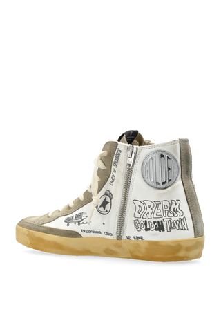 Golden Goose WHITE Sneakers Francy Classic 5