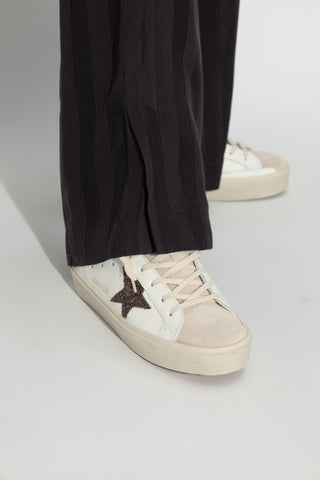 Golden Goose WHITE Sneakers Hi Star Classic 2