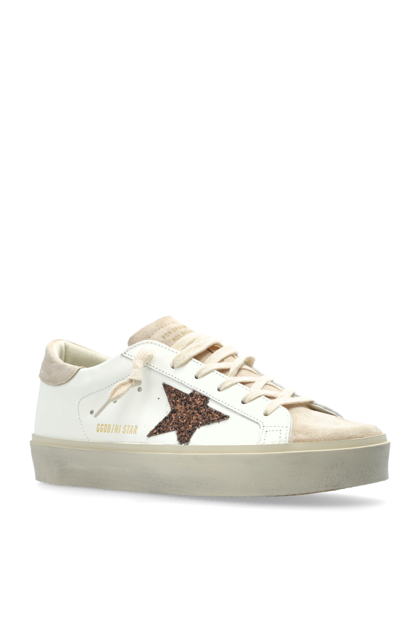 Golden Goose WHITE Sneakers Hi Star Classic 4