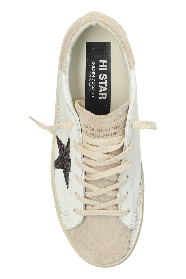 Golden Goose WHITE Sneakers Hi Star Classic 6