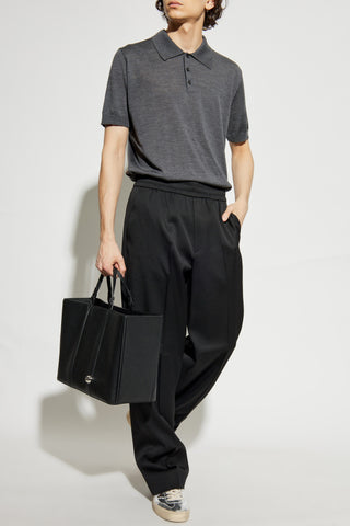 Golden Goose BLACK Wool pants 2