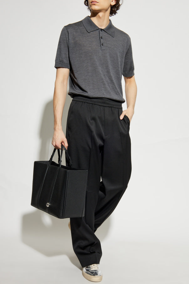 Golden Goose BLACK Wool pants 2