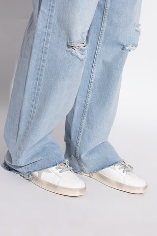 Golden Goose WHITE Sports shoes Stardan 2