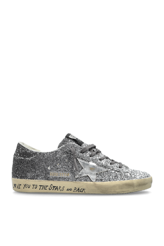 Golden Goose SILVER Sports shoes `Super-Star Classic With List` 1