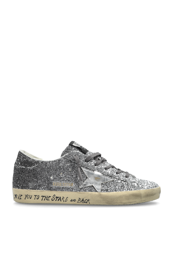 Golden Goose SILVER Sports shoes `Super-Star Classic With List` 1