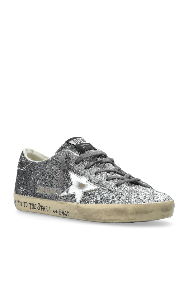 Golden Goose SILVER Sports shoes `Super-Star Classic With List` 4
