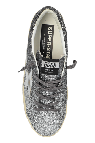 Golden Goose SILVER Sports shoes `Super-Star Classic With List` 6