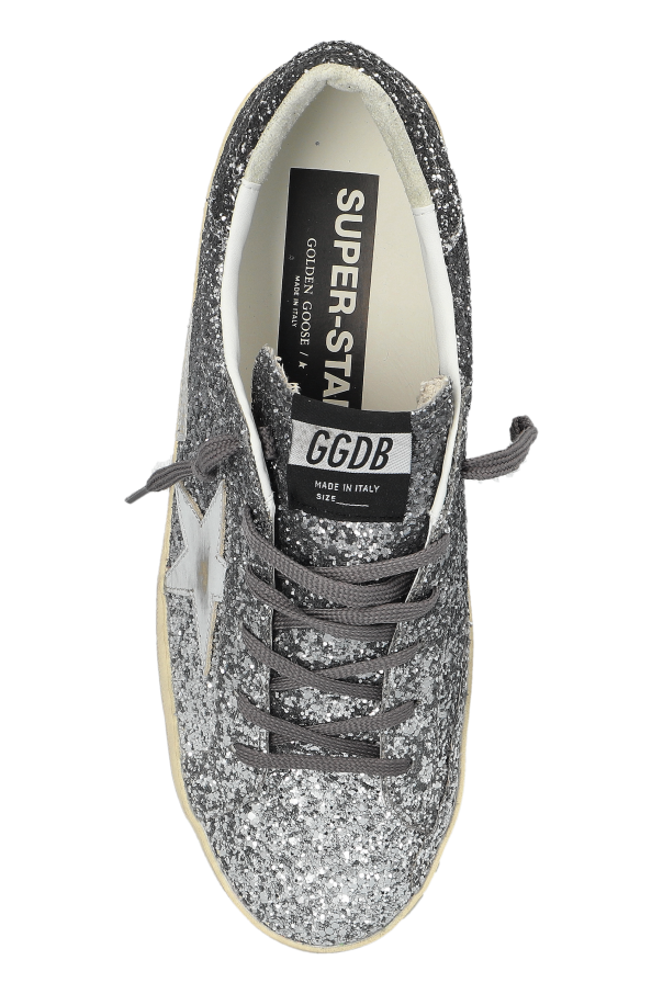 Golden Goose SILVER Sports shoes `Super-Star Classic With List` 6