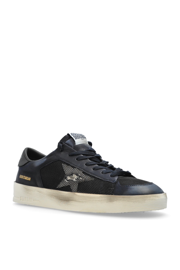 Golden Goose NAVY BLUE Sports shoes 'Stardan Under Net Star' 4