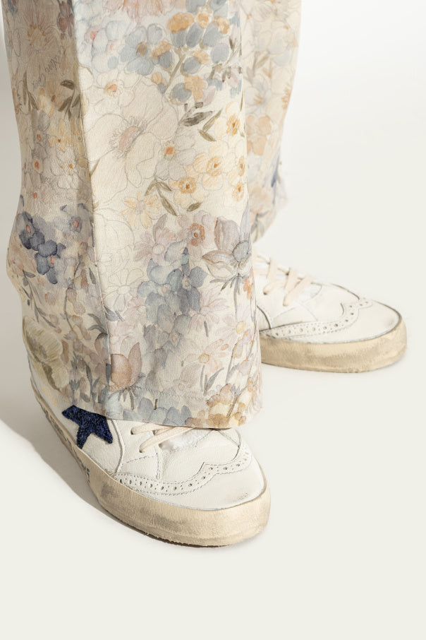 Golden Goose WHITE Sports shoes above the ankle "Mid Star Classic" 2