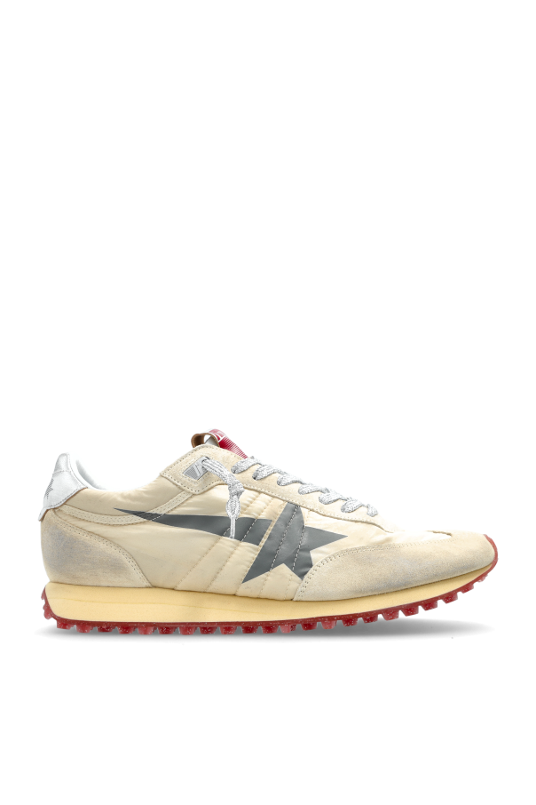 Golden Goose cream Sports shoes `RUNNING MARATHON M77` 1